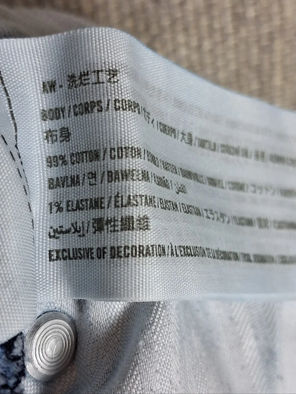 Abercrombie & Fitch Curve Love The Baggy Mid Rise Jeans Medium Wash Denim 27/4